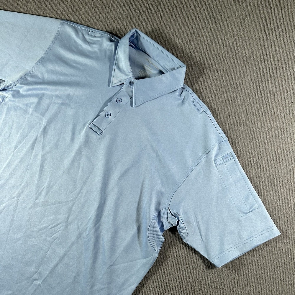 Propper Polo Blue Shirt Mens XL Performance Tactical Short Sleeve‎ Lightweight